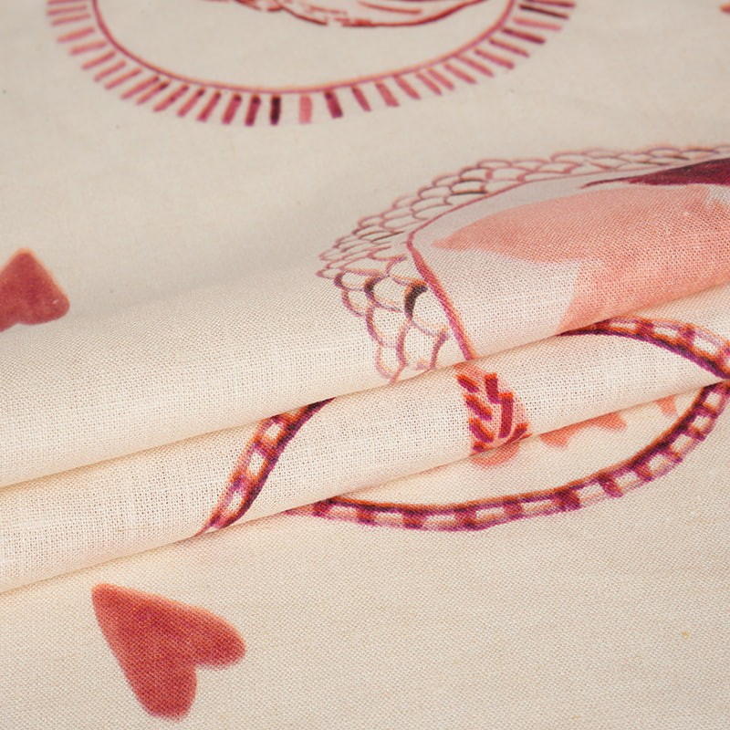 Fabraic Priontála Inkjet Digiteach Línéadaigh Breathable